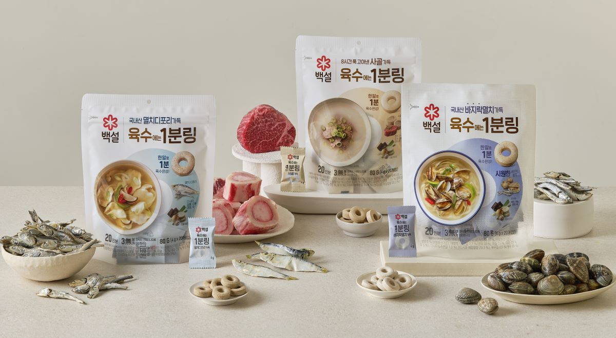 CJ제일제당 ‘백설 육수에는 1분링’, 출시 700만봉 판매 돌파