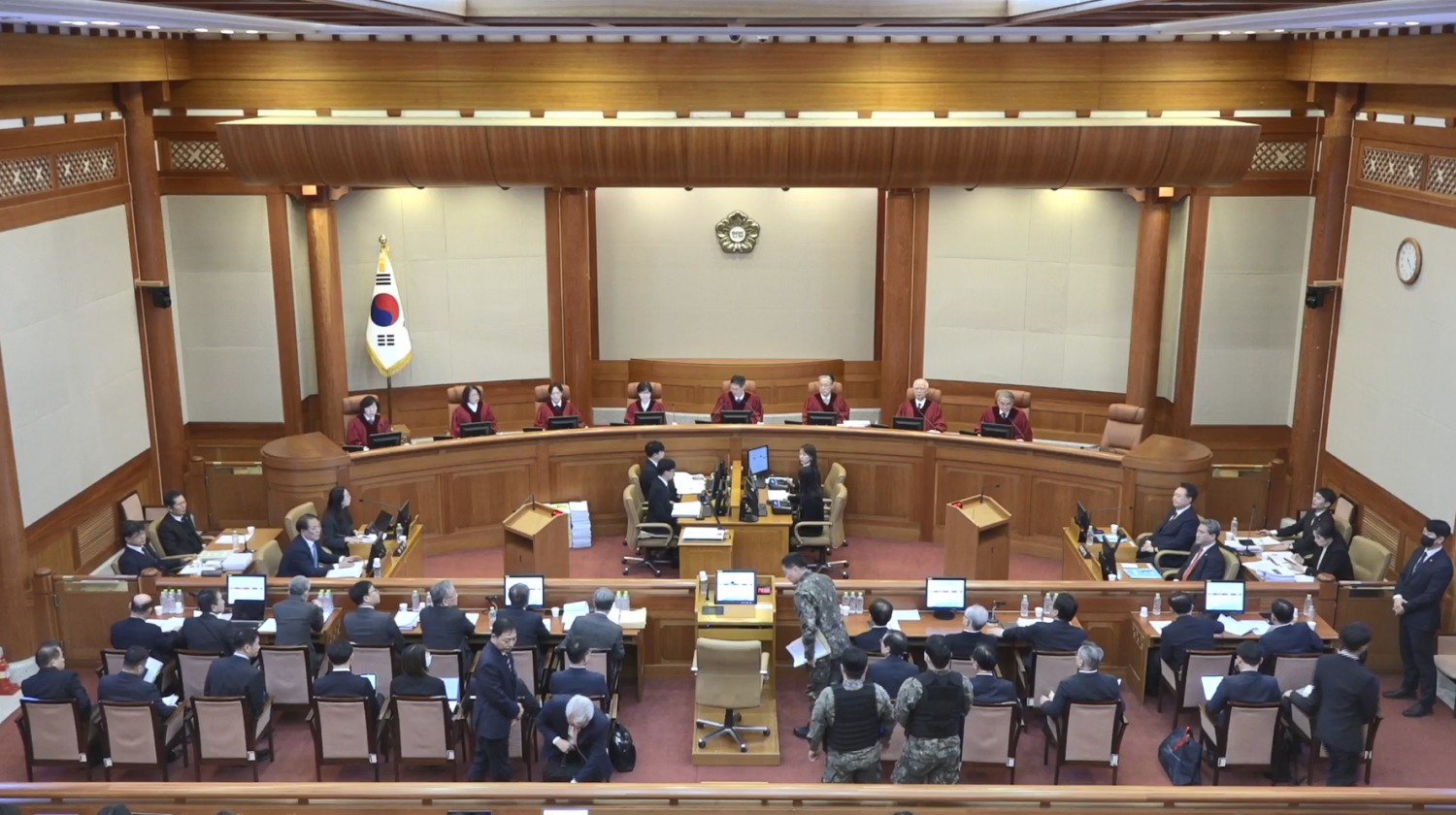 탄핵심판 5차 변론 (사진=연합뉴스)