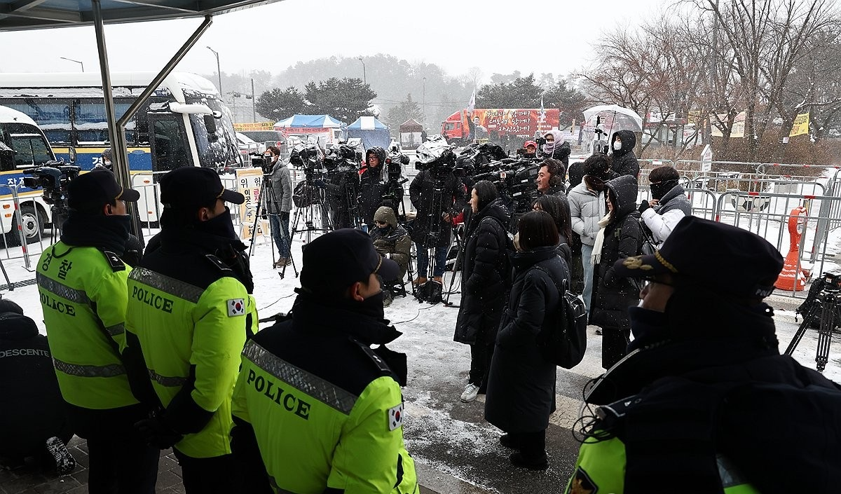 서울구치소 앞 모습(사진=연합뉴스)