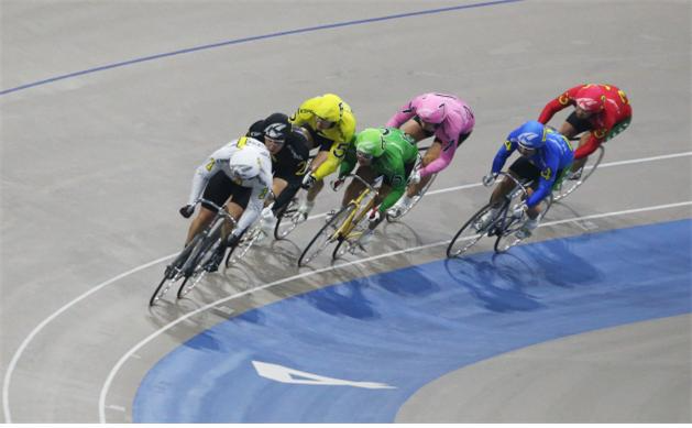 광명스피돔에서 우수급 선수들이 경주를 펼치고 있다.(사진=국민체육진흥공단)