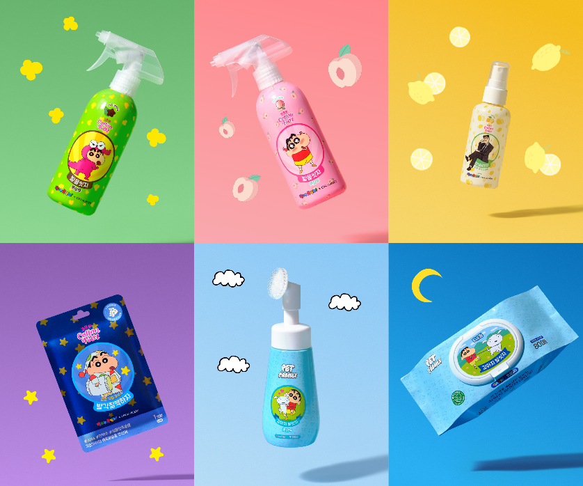 LG생활건강, 발을씻자 X 짱구는 못말려 콜라보 에디션 선보여