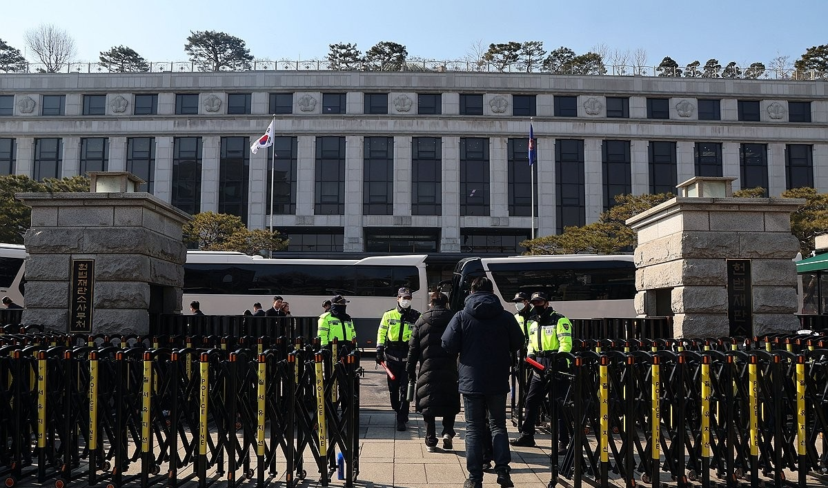 헌법재판소 앞(사진=연합뉴스)