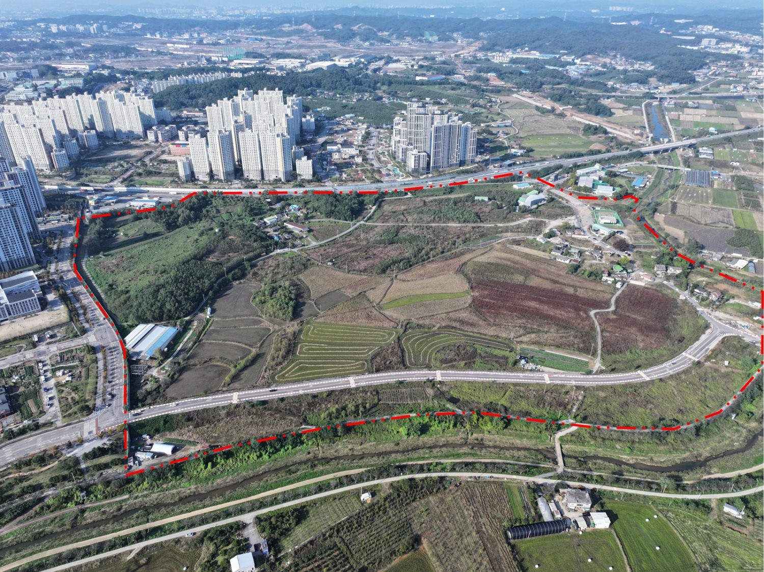 평택수촌지구 도시개발사업 대상지