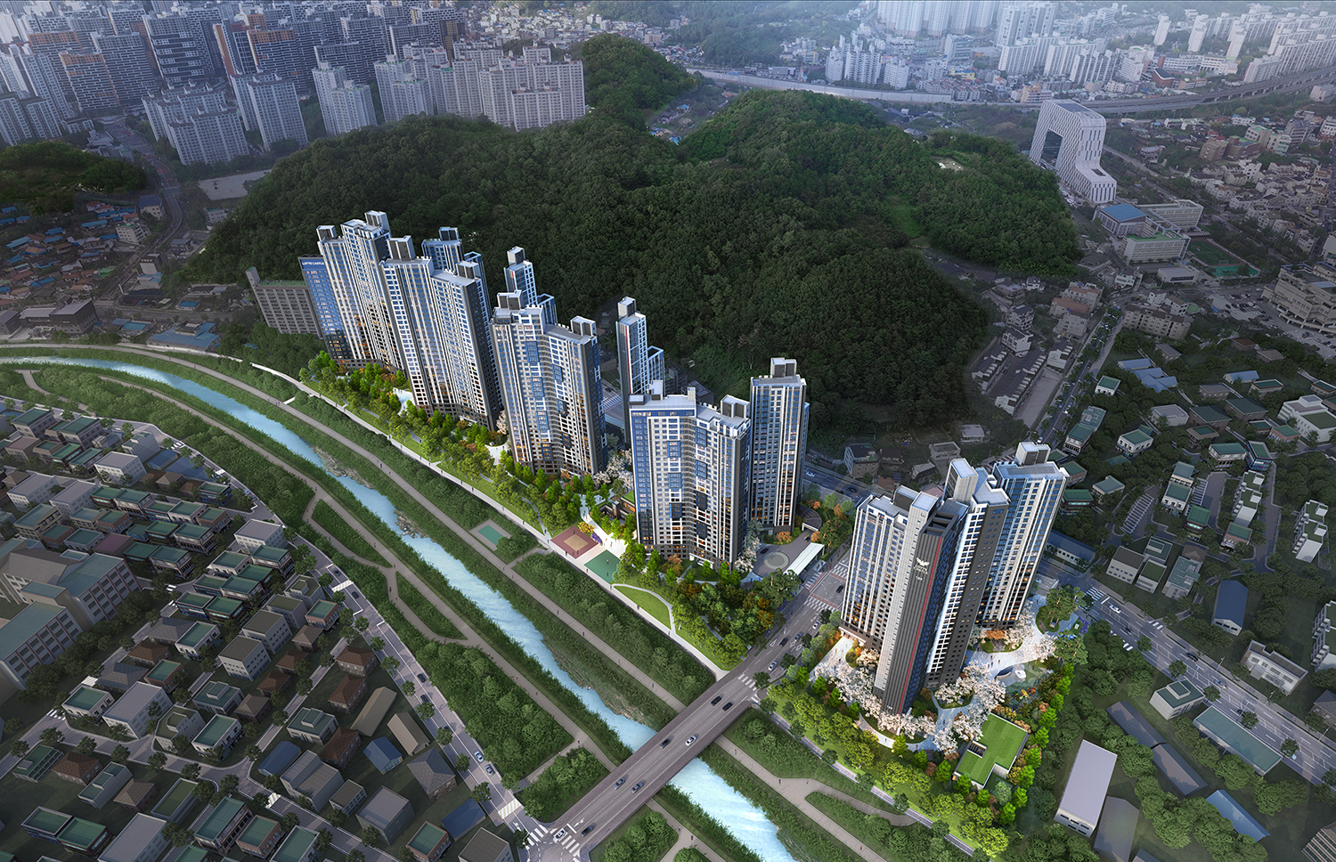 대전 롯데캐슬 더퍼스트 조감도.(사진=롯데건설)