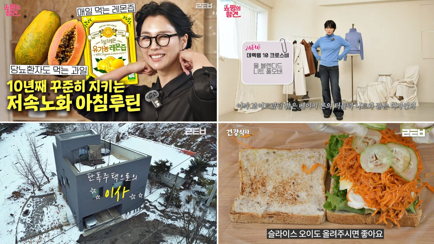롯데홈쇼핑 공식 유튜브, 시니어 채널로 개편