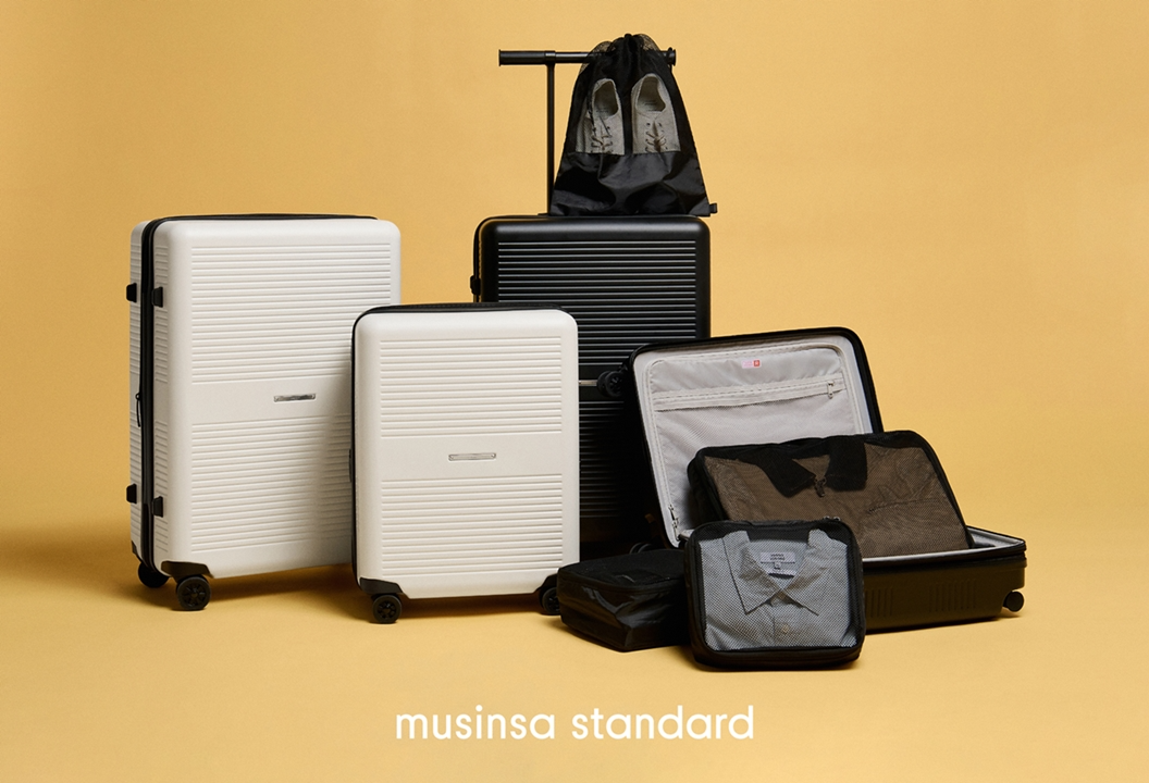 무신사 스탠다드, 로우로우와 컬래버 여행용 캐리어 선보여