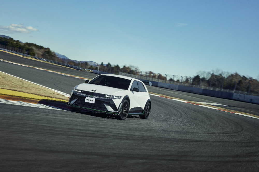 DK 에디션 리미티드 패키지를 장착한 아이오닉 5 N.(사진=현대자동차)