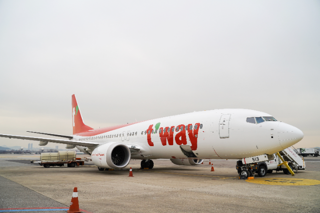 티웨이항공, B737-8 예비 엔진 추가 도입으로 안전성 강화 진행