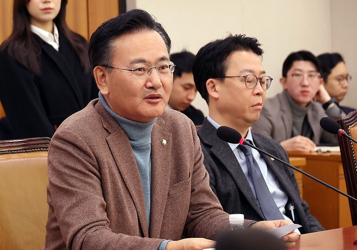 의사진행 발언하는 유상범 여당 간사(사진=연합뉴스)