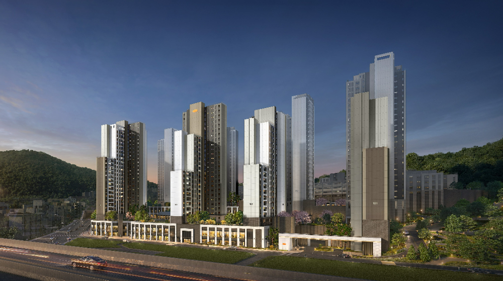 e편한세상 연희 투시도.(사진=DL이앤씨)