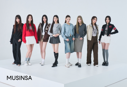 무신사, 걸그룹 ‘하츠투하츠’와 봄 신상 캠페인 실시
