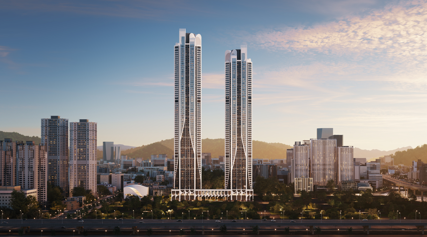 블랑써밋74 석경 투시도