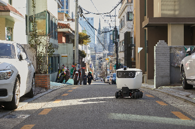 배달의민족, 강남 일대 B마트 로봇배달 서비스 제공
