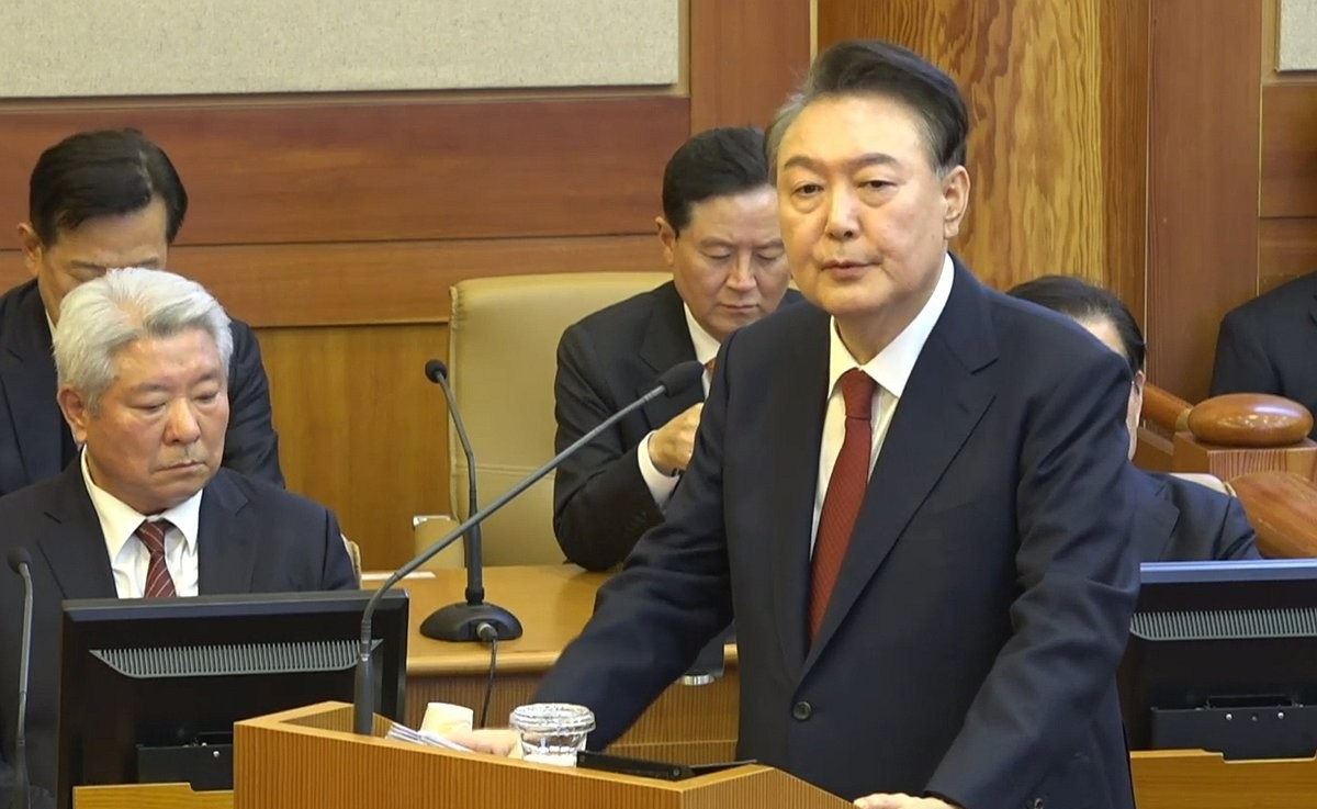 최종 의견 진술하는 윤석열 대통령(사진=연합뉴스)