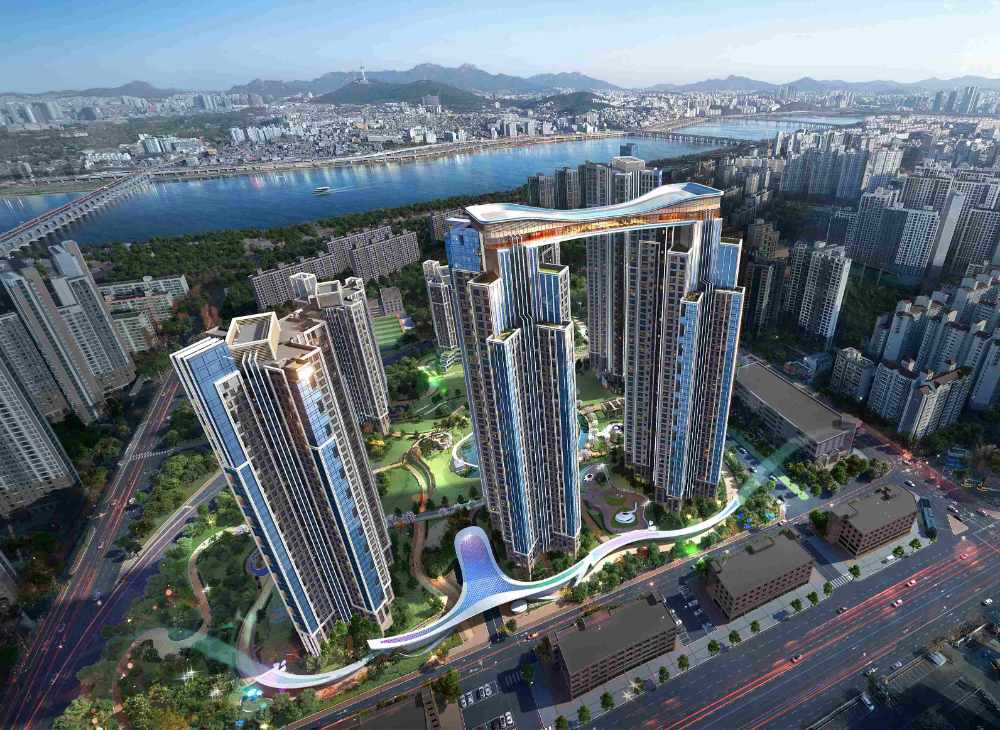 래미안 헤리븐 반포 조감도.(사진=삼성물산)