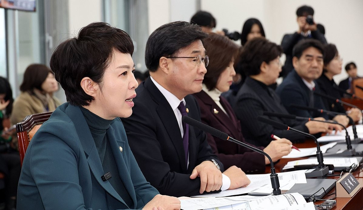 특위에서 발언하는 여당 간사 국민의힘 김은혜 의원(사진=연합뉴스)