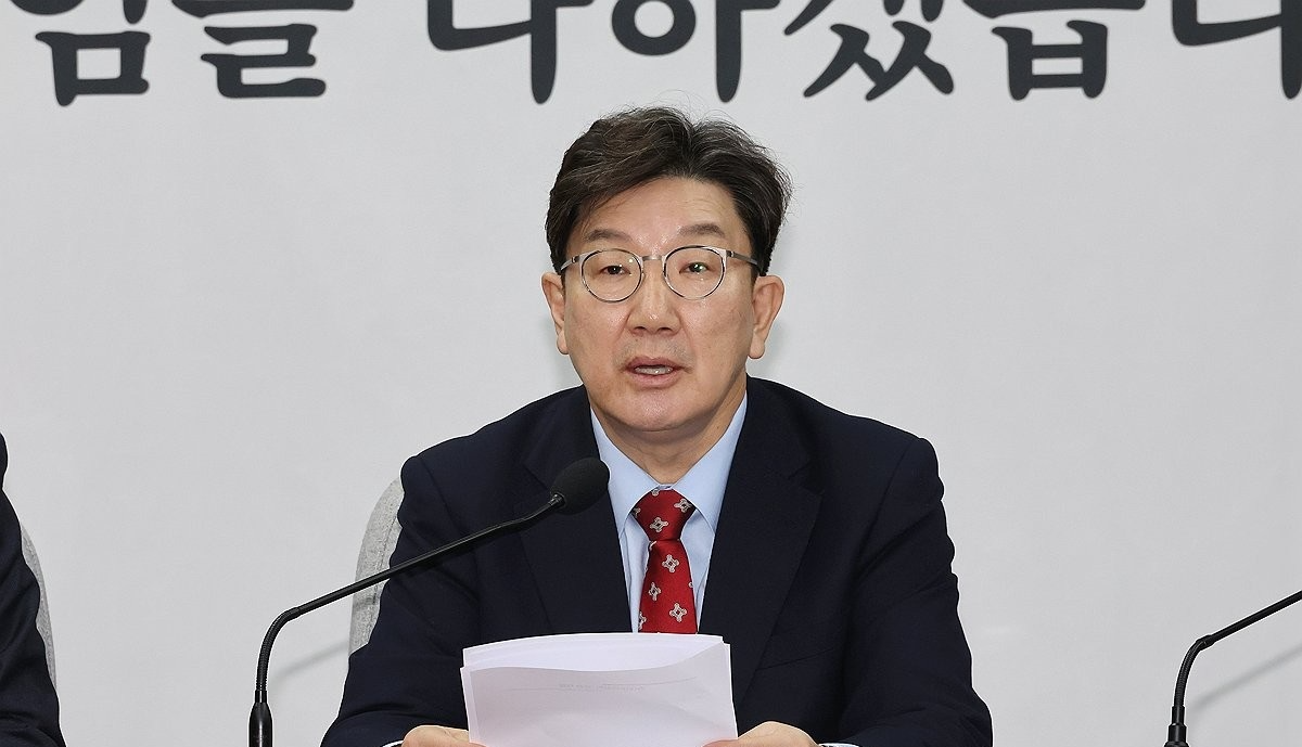 발언하는 권성동 원내대표(사진=연합뉴스)