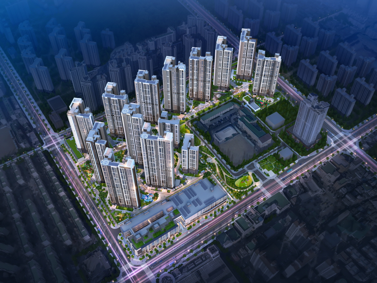 해링턴 스퀘어 산곡역 조감도.