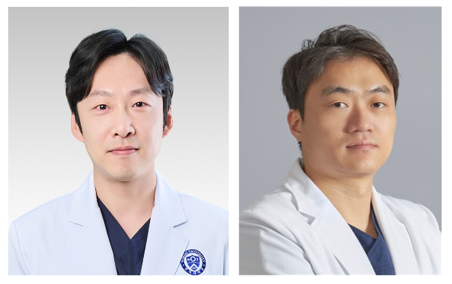 배성훈 연세대 강남세브란스병원 교수(좌), 김준엽 전 한양대학교병원 교수(우). 사진=강남세브란스