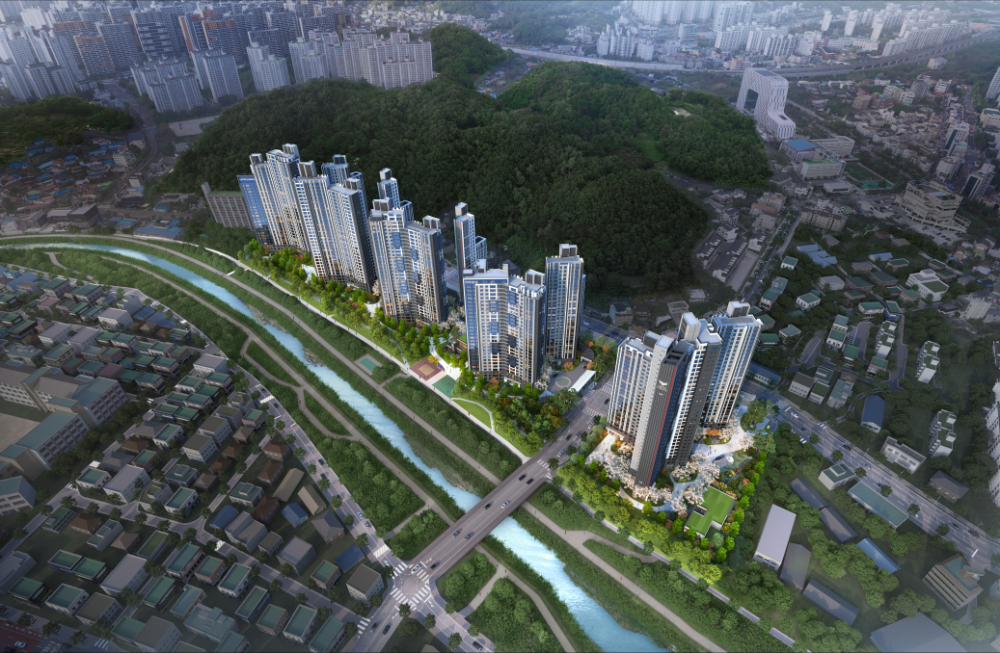 대전 롯데캐슬 더퍼스트 조감도.(사진=롯데건설)