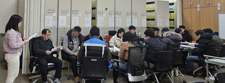 청주시, 도시공원 예제초‧전정사업 재해예방 교육