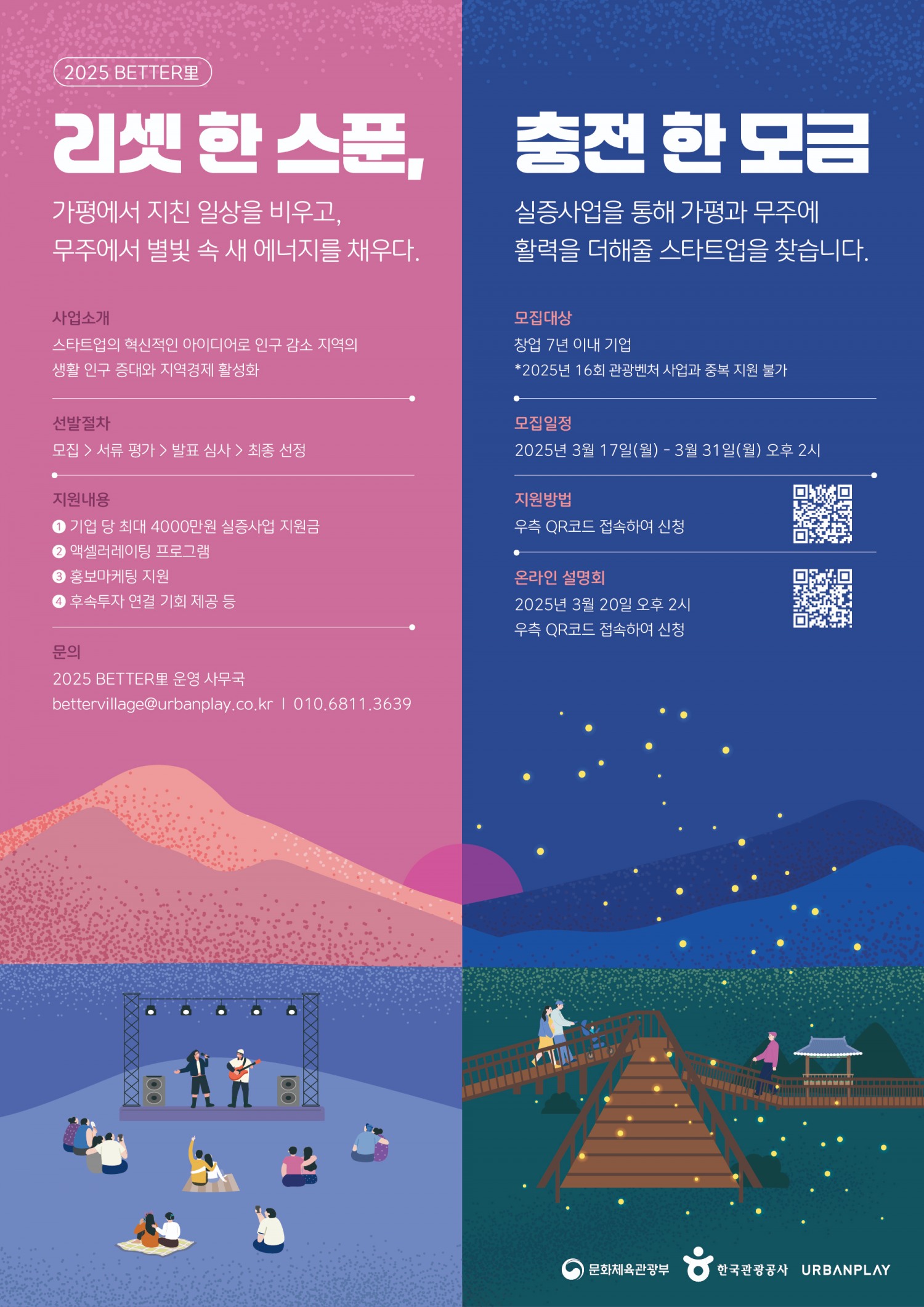 한국관광공사, 2025년 강소형 잠재관광지 10곳 선정