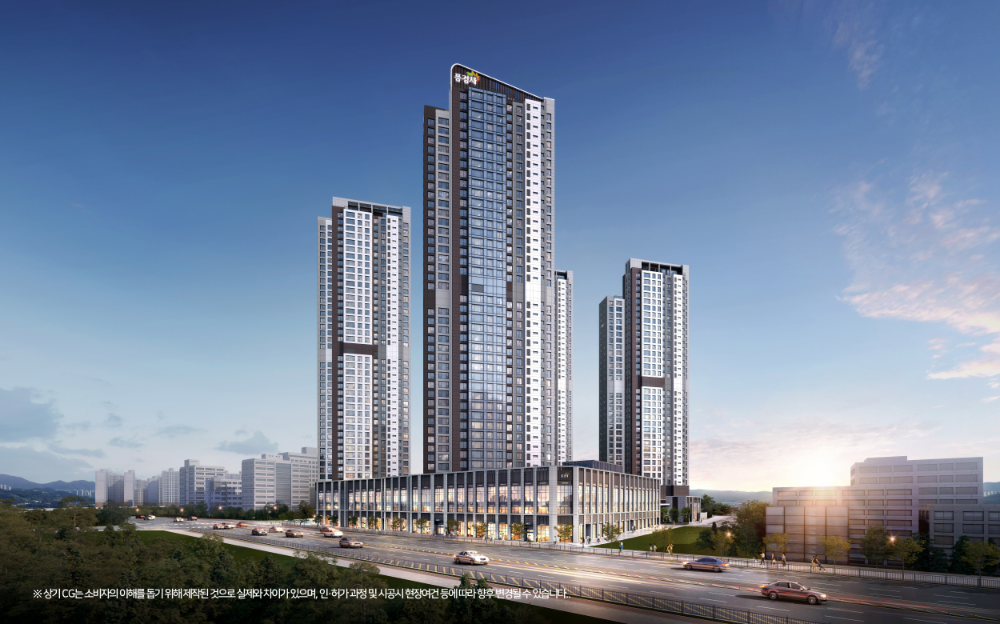 부산 장안지구 우미 린 프리미어 투시도.(사진=우미건설)