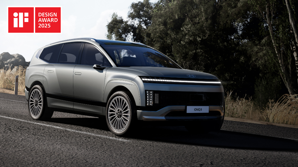 2025 iF 디자인 어워드 제품부몬 본상 아이오닉 9.(사진=현대차그룹)