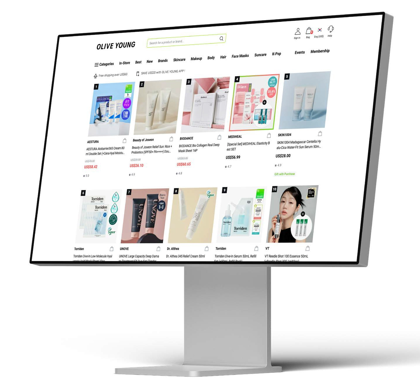 CJ올리브영, 글로벌몰 올영세일 주문액 전년比 107%↑