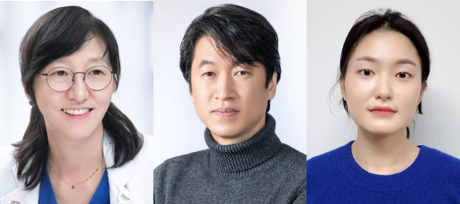 (왼쪽부터) 서울대병원 임상유전체의학과 채종희 교수, 서울의대 의과학과 최무림 교수, 전은영 학생. 사진=서울대병원