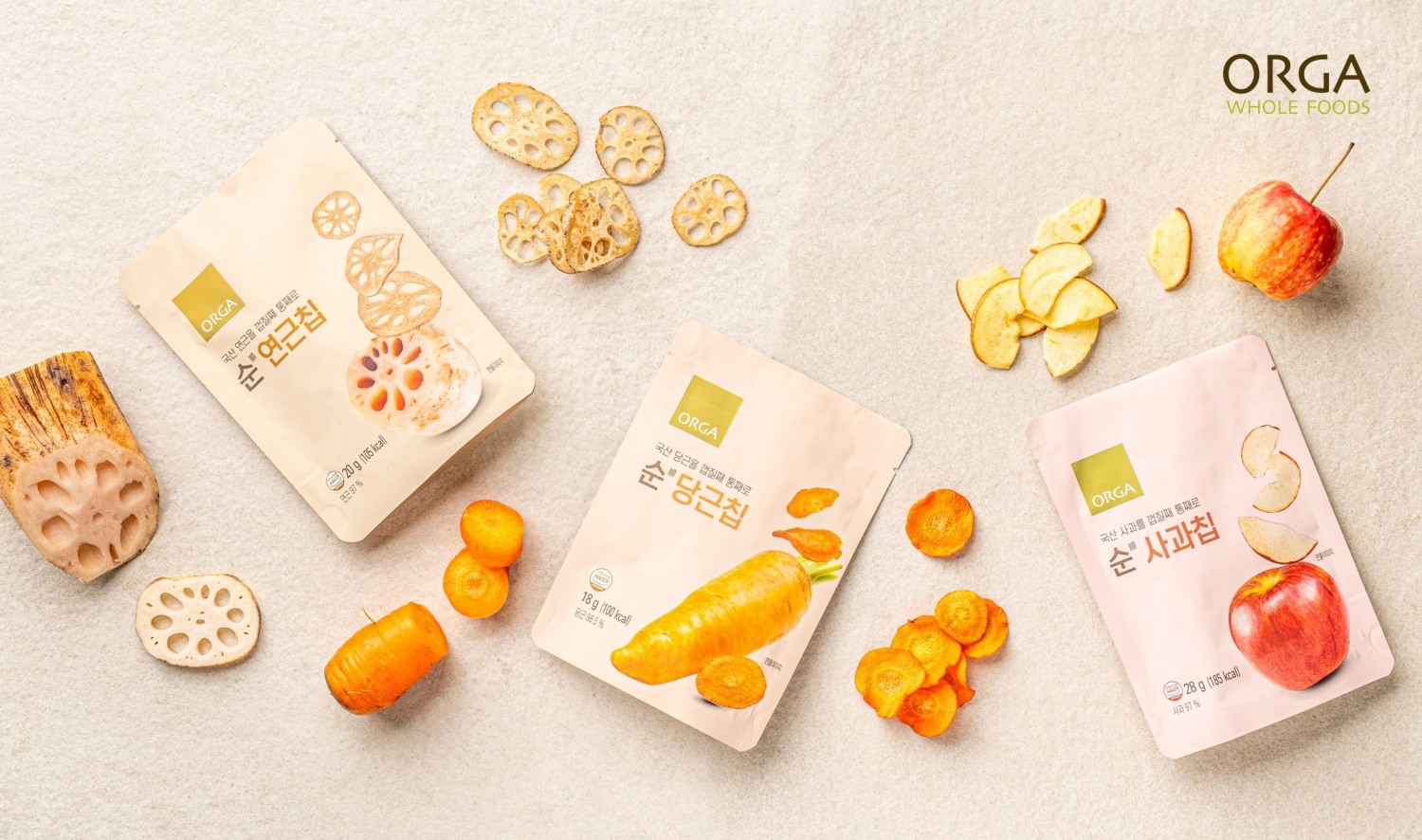 올가홀푸드, ‘순과채칩’ 선보여