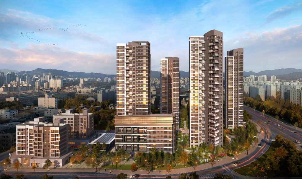 송파 한양3차 재건축 조감도.(사진=삼성물산)