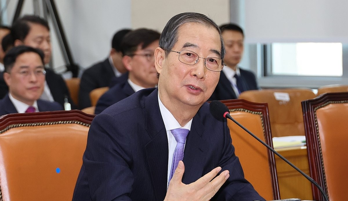 답변하는 한덕수 총리(사진=연합뉴스)