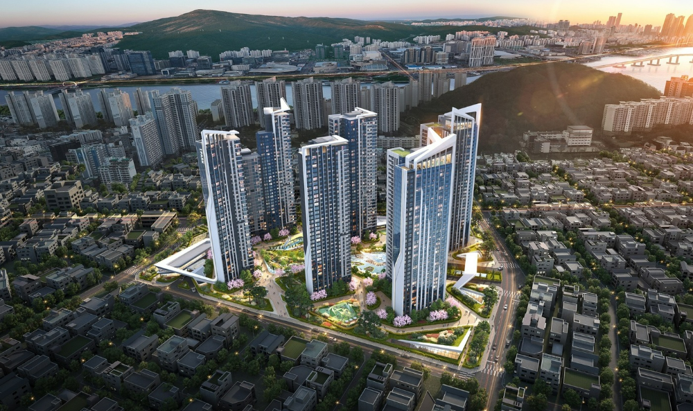 광안4구역 재개발사업 조감도.(사진=HDC현대산업개발)