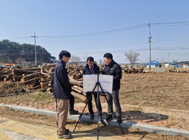 군산시 김영민 부시장, 소나무재선충병 방제지 현장 점검