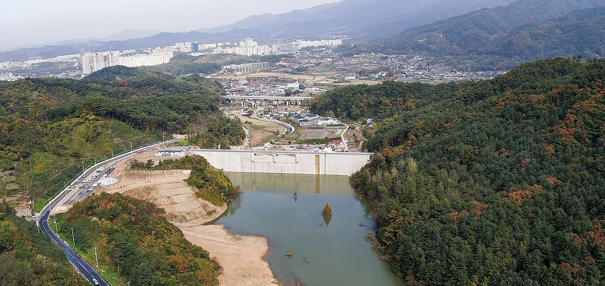 작년 10월 준공된 원주천댐(사진=연합뉴스)