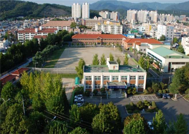 읍내중고등학교 전경.(제공=대구소년원)