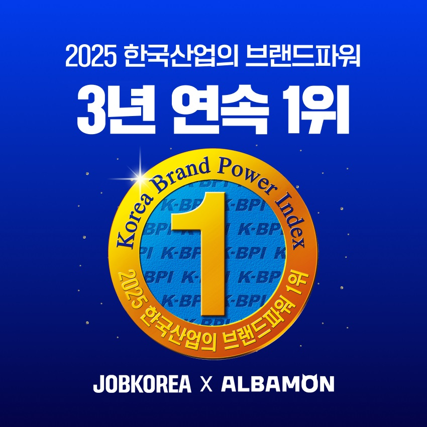 잡코리아·알바몬, '한국산업의 브랜드파워(K-BPI)' 3년 연속 1위 차지