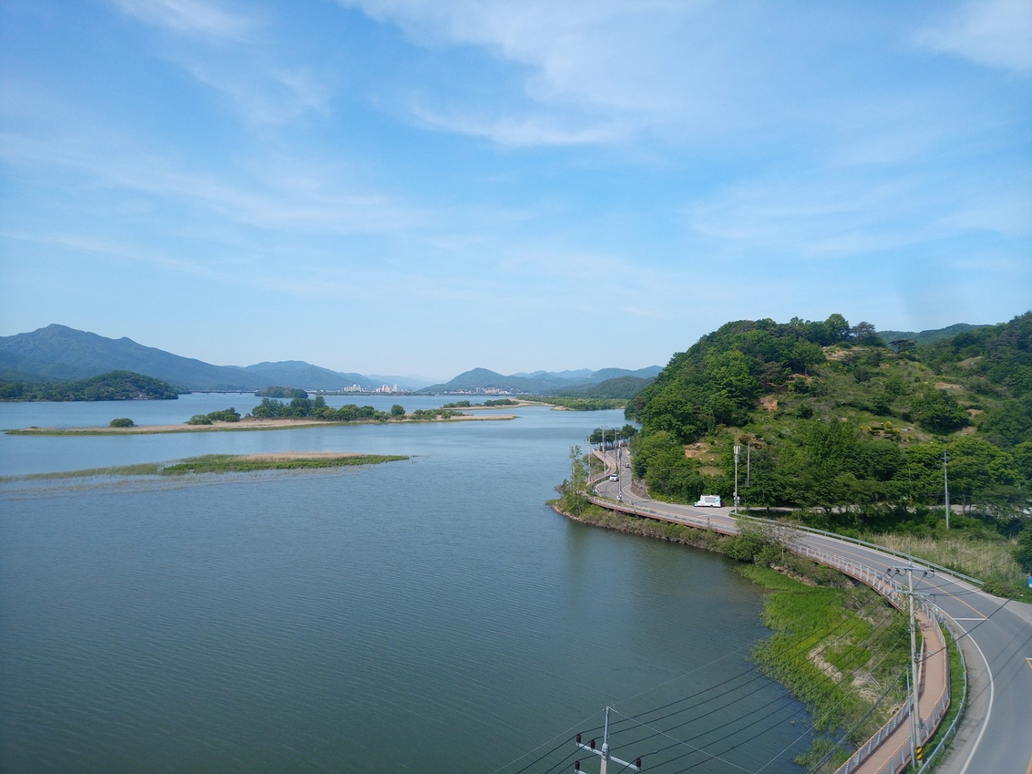 팔당호 전경