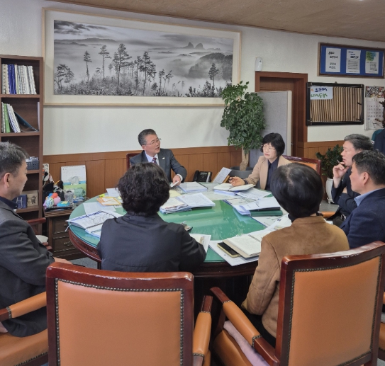 진안군, 국가예산 확보 및 중점사업 보고회 개최