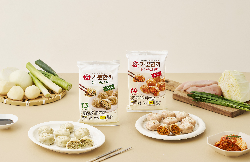 ㈜오뚜기, 가뿐한끼 닭가슴살만두 2종 선보여
