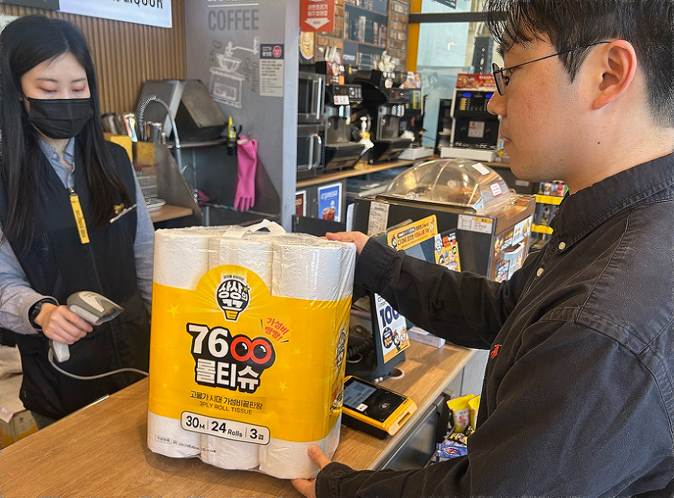 이마트24, 첫번째 비식품 시리즈 ‘7600롤티슈’ 선보여