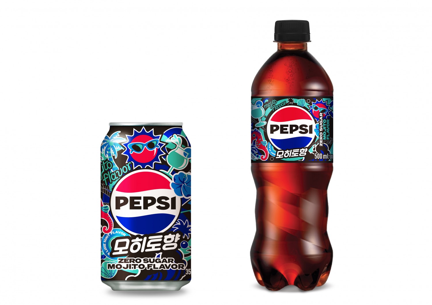 롯데칠성, ‘펩시 제로 슈거 모히토향’ 선보여