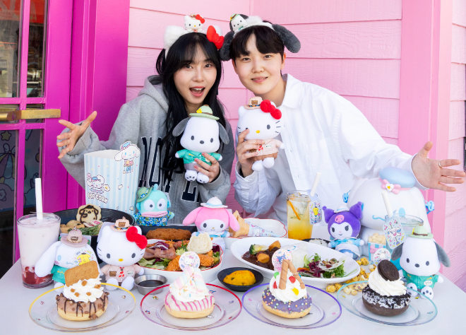 에버랜드 "산리오캐릭터즈 테마 굿즈·신메뉴와 '귀엽고 맛있는 봄'"