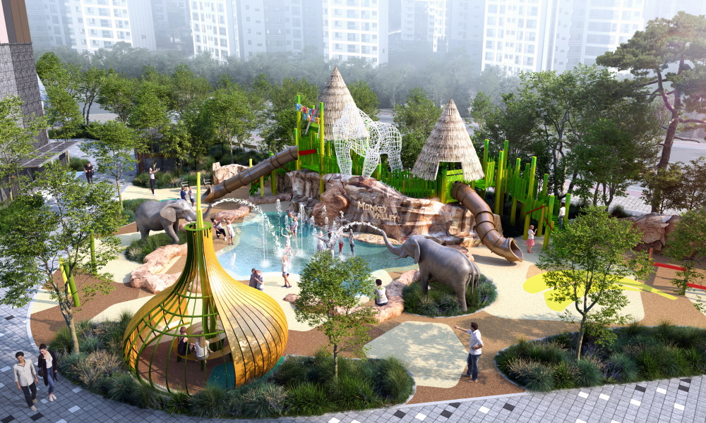 해링턴 스퀘어 산곡역에 마련되는 몽키밸리.