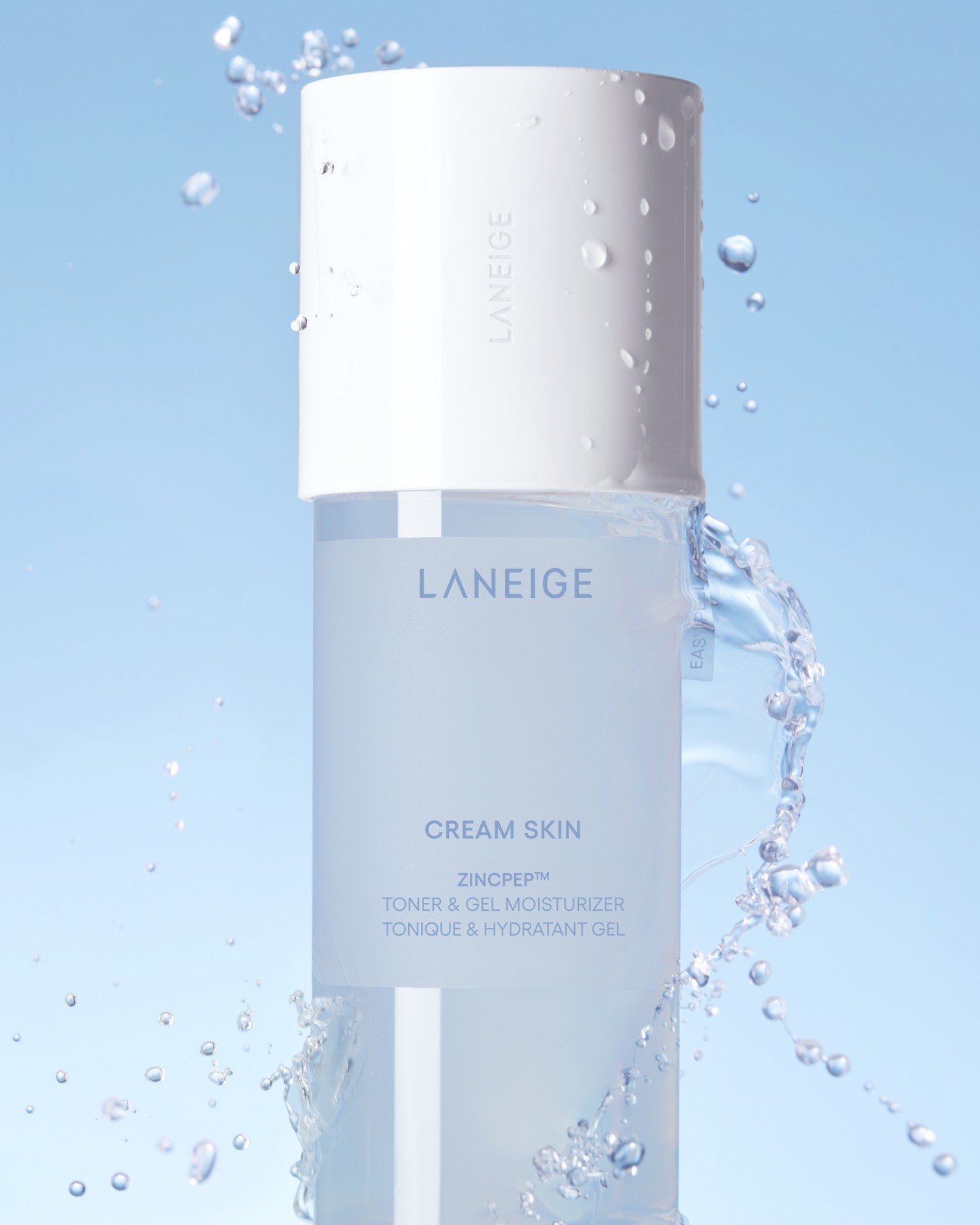 라네즈, ‘크림 스킨 징크펩 토너&젤 모이스처라이저’ 선보여