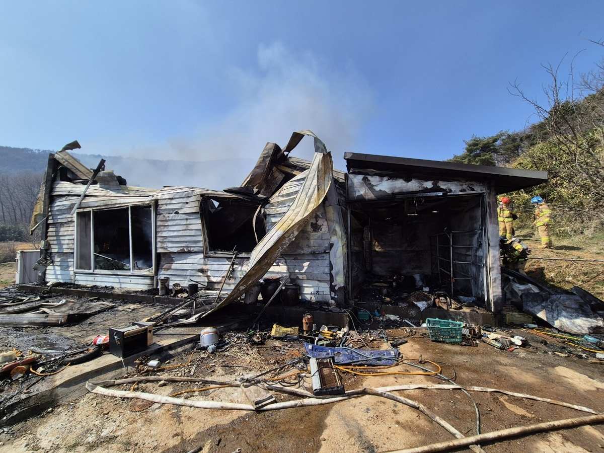 화재 현장(사진=연합뉴스)