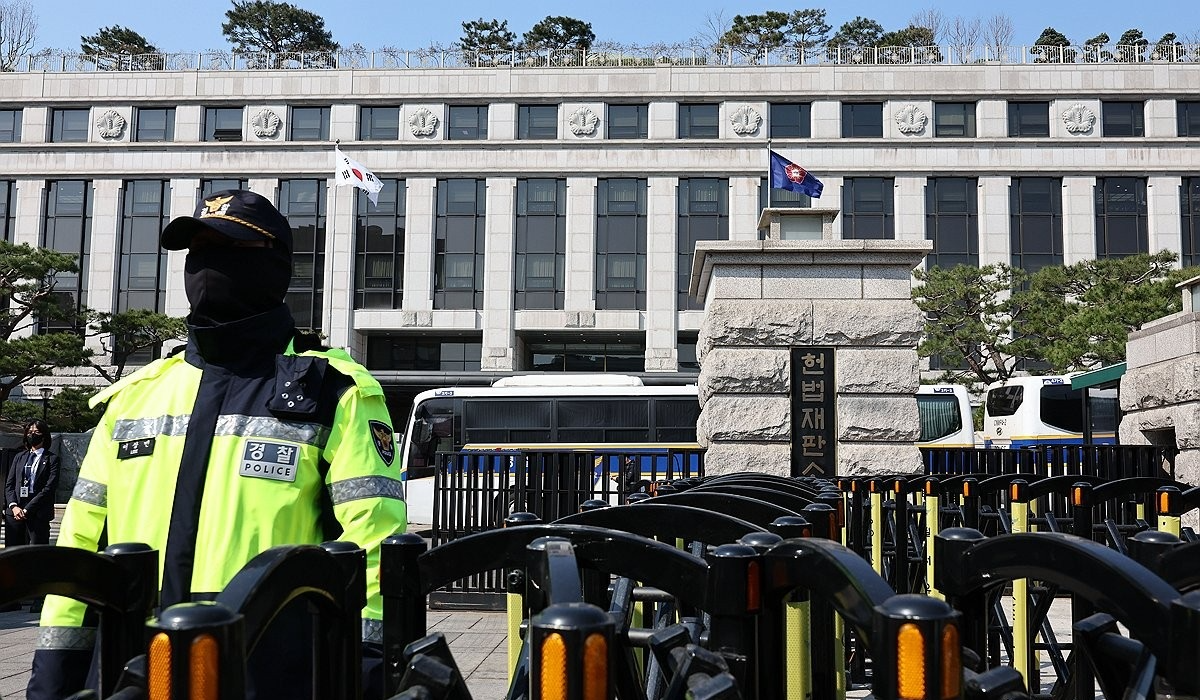 경찰, 탄핵선고 하루 앞두고 경계강화(사진=연합뉴스)