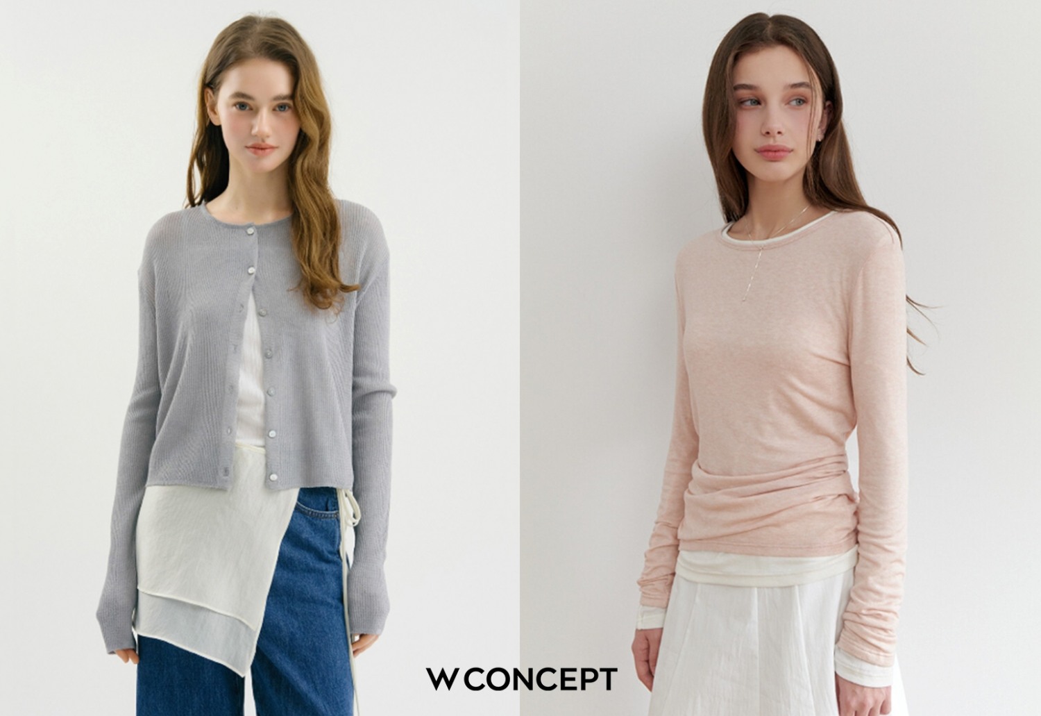 W컨셉, 레이어링 패션 매출 280% 급증