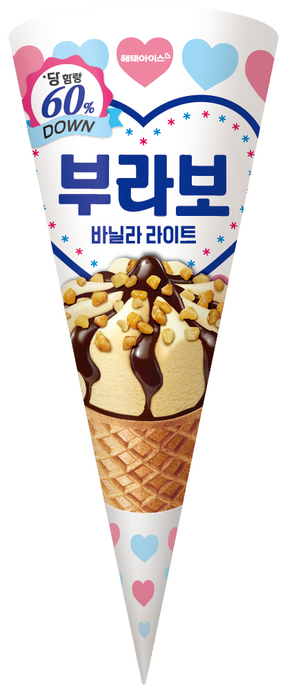해태아이스, ‘부라보 바닐라 라이트’ 선보여